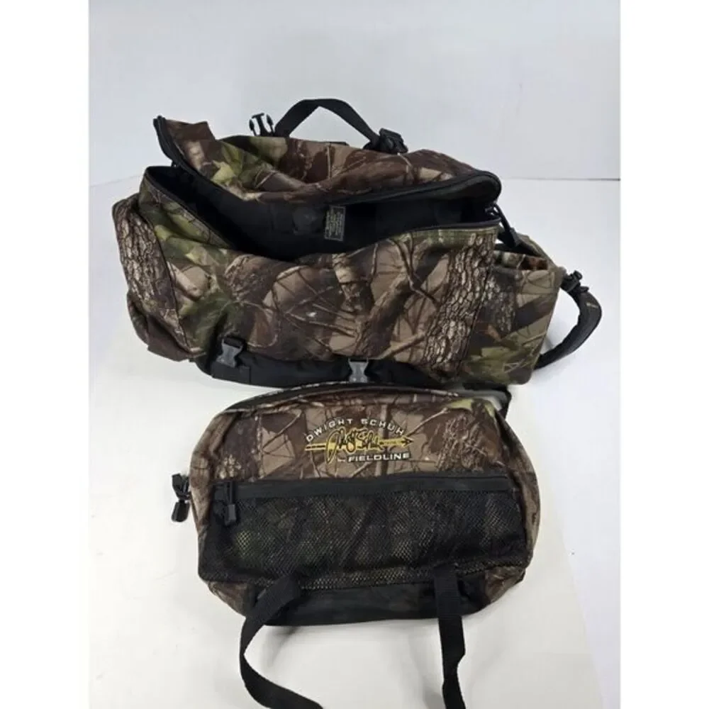 Dwight Schuh By Fieldline Camo Hunting Hiking Fanny Pack‎ Waist Carry Case Pouch